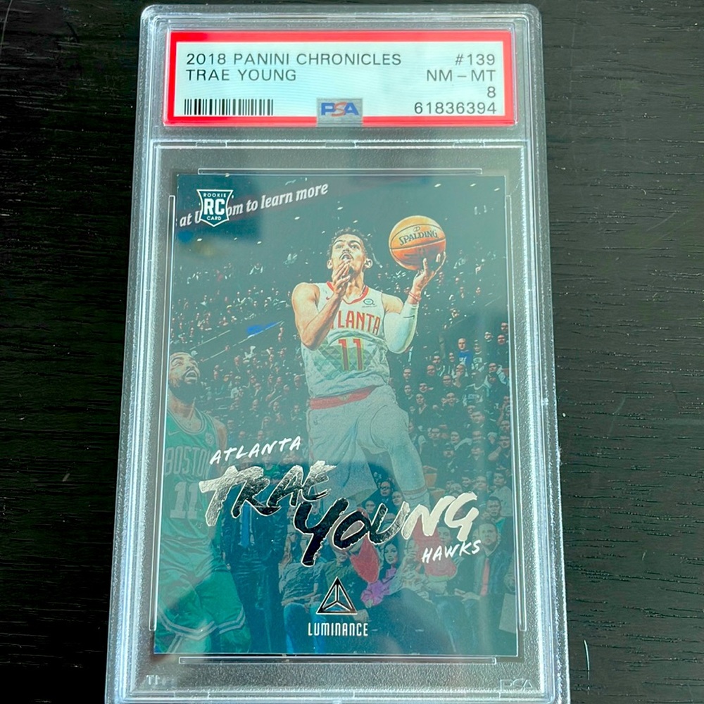 Trae young rookie PSA 8 chronicles